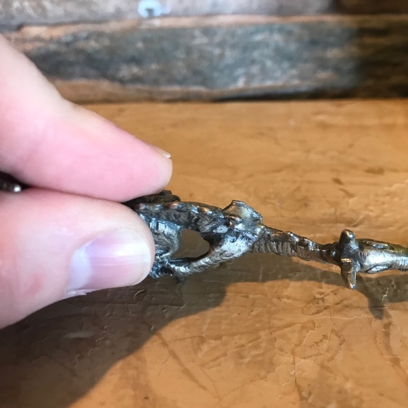 (Mostly) Pewter Dragon Figurines Junk Lot - Picture 9 of 16